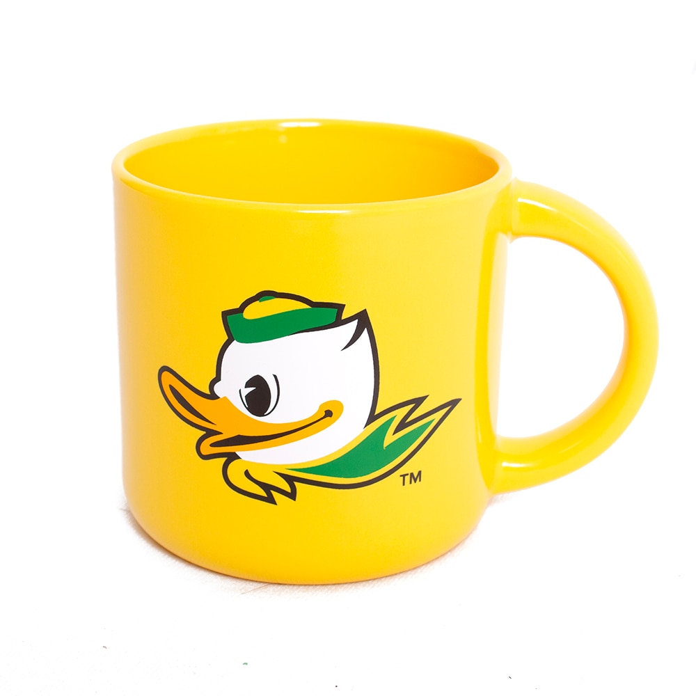 Fighting Duck, Neil, Yellow, Traditional Mugs, Ceramic, Home & Auto, 14 ounce, Cora, 833801